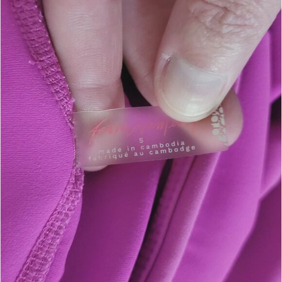 Free People Movement Bright Pink Wave Rider Leggings Size Small - Picture 4 of 11